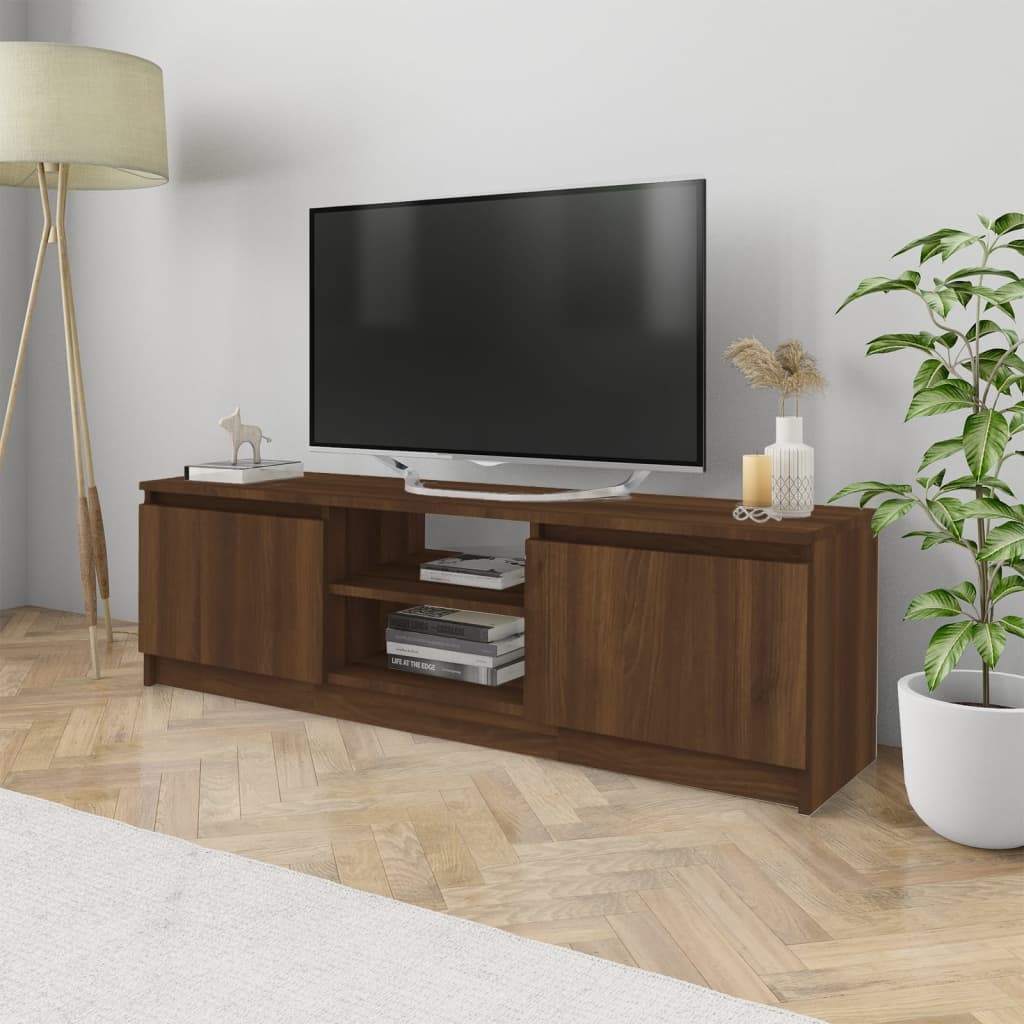 vidaXL TV skříňka hnědý dub 120 x 30 x 35