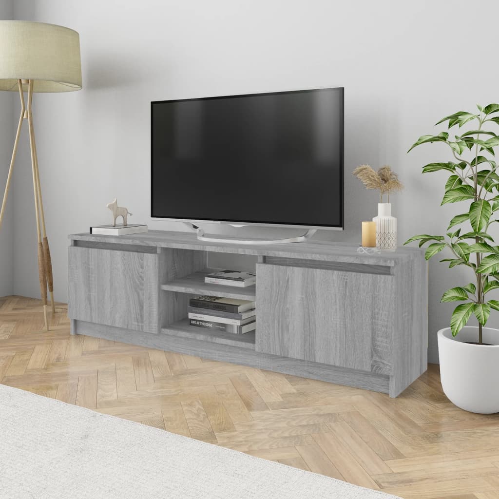 vidaXL TV skříňka šedá sonoma 120 x 30 x 35